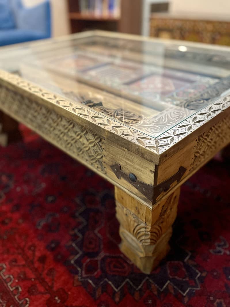 Beautiful Central Asian style coffee table 3