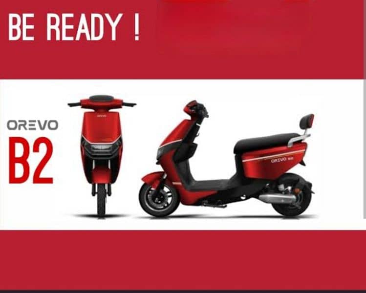 Electric Scooty Orivo B2 for Sale 0