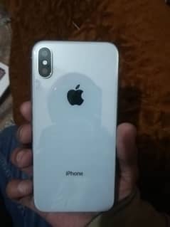 Iphone X back casing white