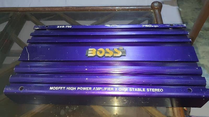 Boss Mono Car Amplifier 1