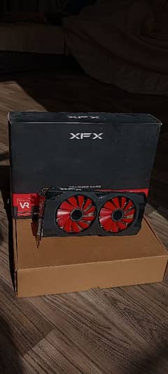 Amd Rx 580 xfx 8gb sealed with box No display