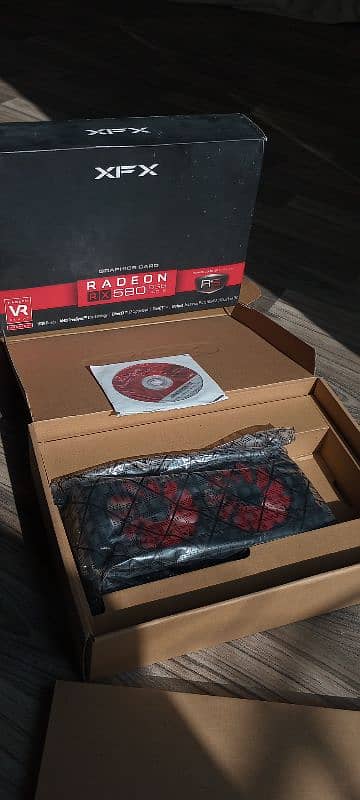 Amd Rx 580 xfx 8gb sealed with box No display 3