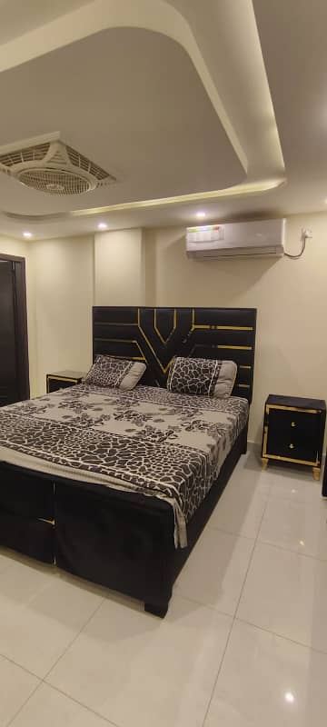 1 bed fully luxry furnished flat available for sell in bahria town lahore 0