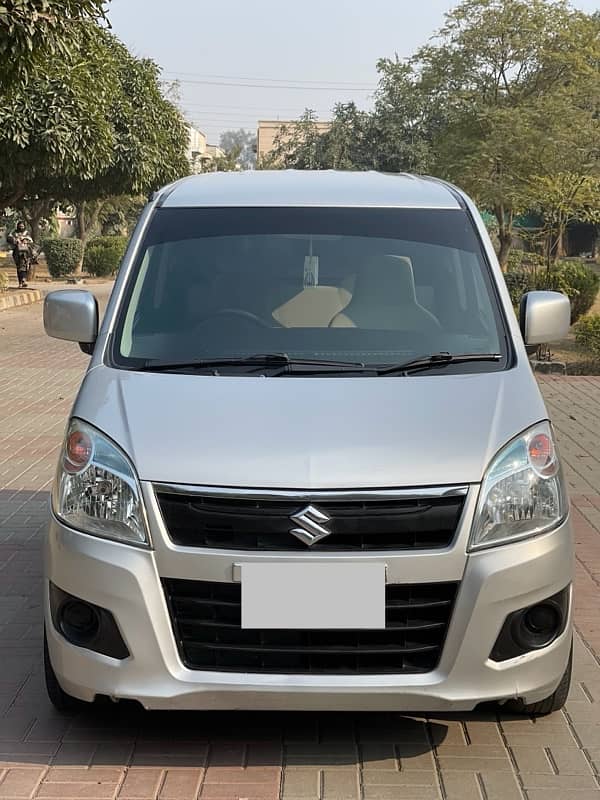 SUZUKI WAGON R VXL 2016 MODEL SILVER ORIGINAL PERFECT CAR 0