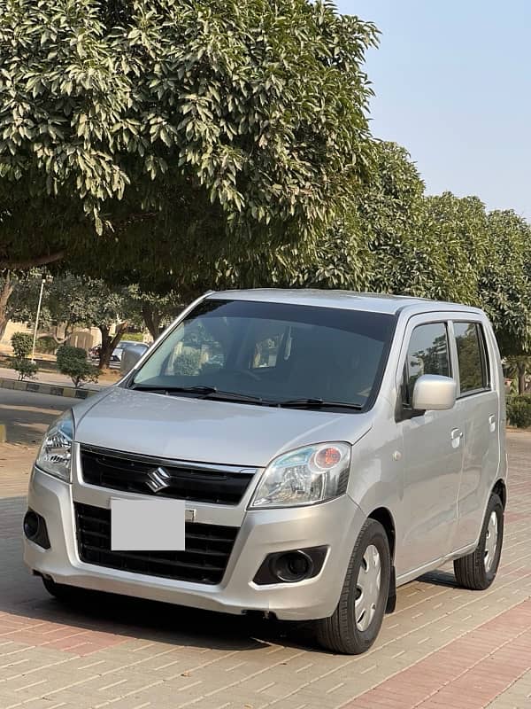 SUZUKI WAGON R VXL 2016 MODEL SILVER ORIGINAL PERFECT CAR 2