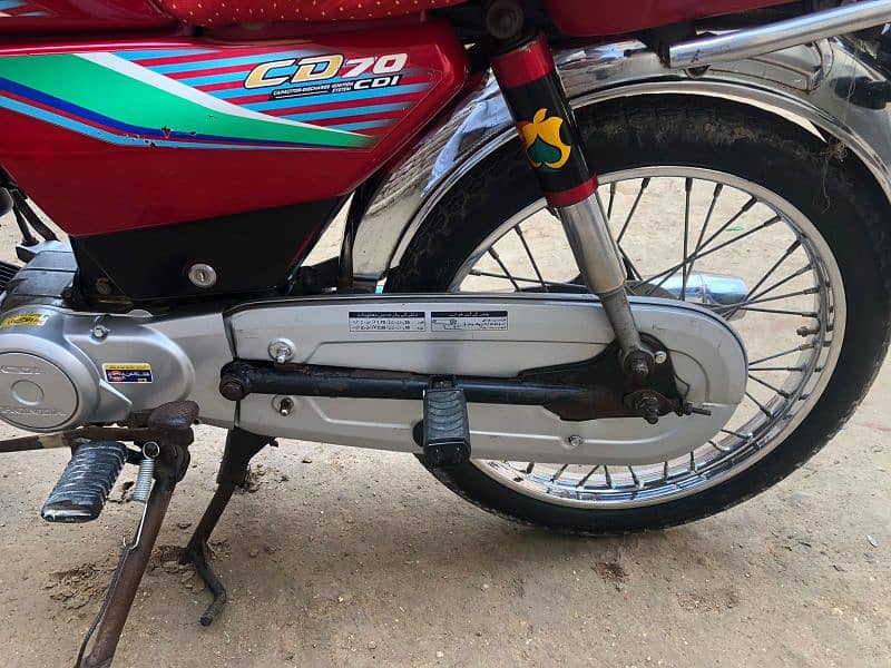 Honda cd 70cc 2017 Sukkur Number 9