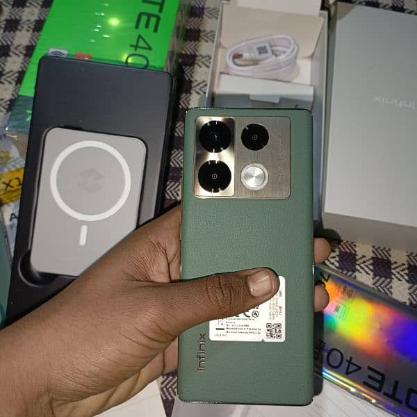 infinix note 40 pro pta approved 12 plus 12 gb ram 256 gb memory 0