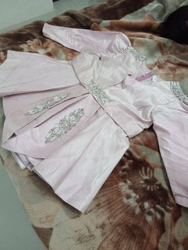 baby girl dress stone work new condition 0