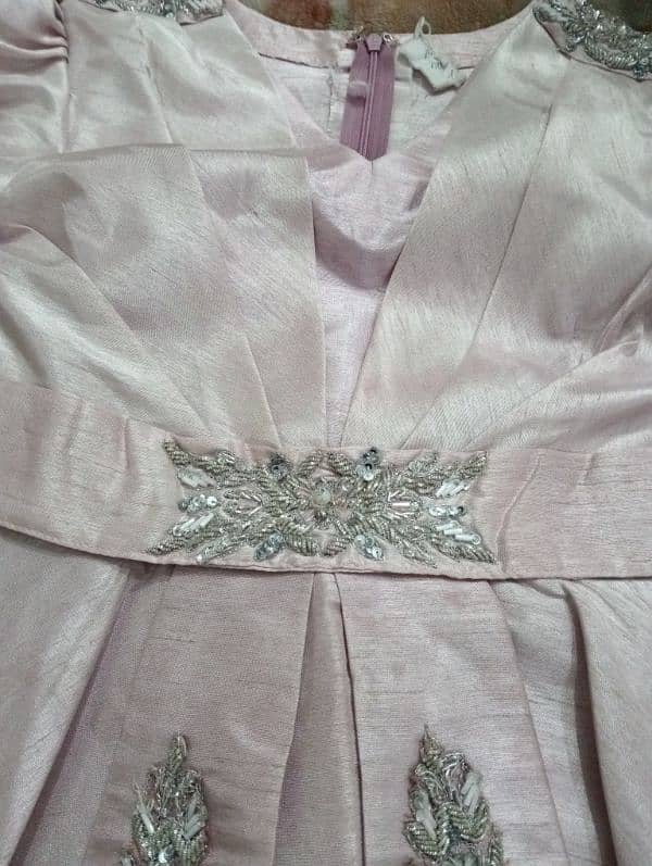 baby girl dress stone work new condition 2