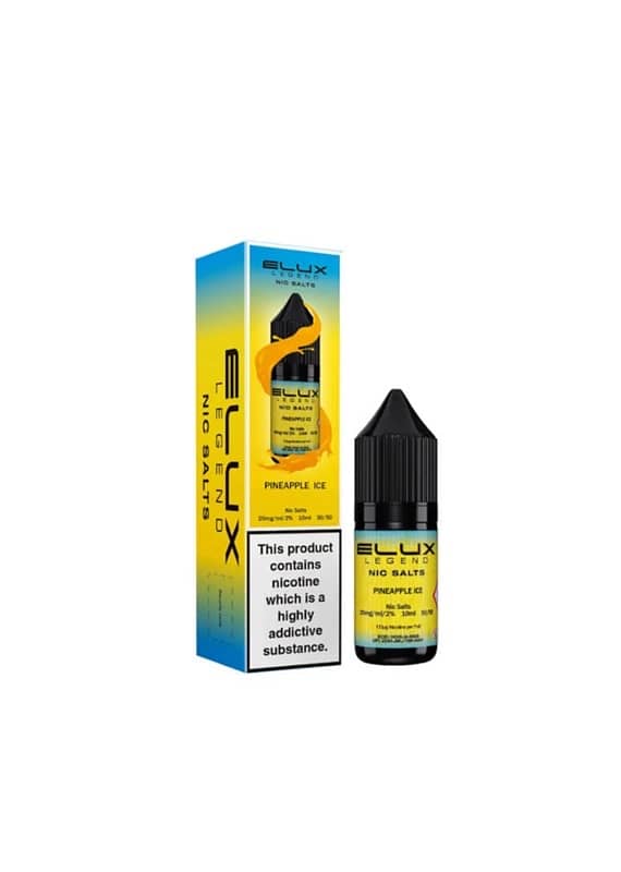 E-Lux Liquid Flavor *20mg* 10ml*For (Vapes+Pods) Banana/Pineapple 0