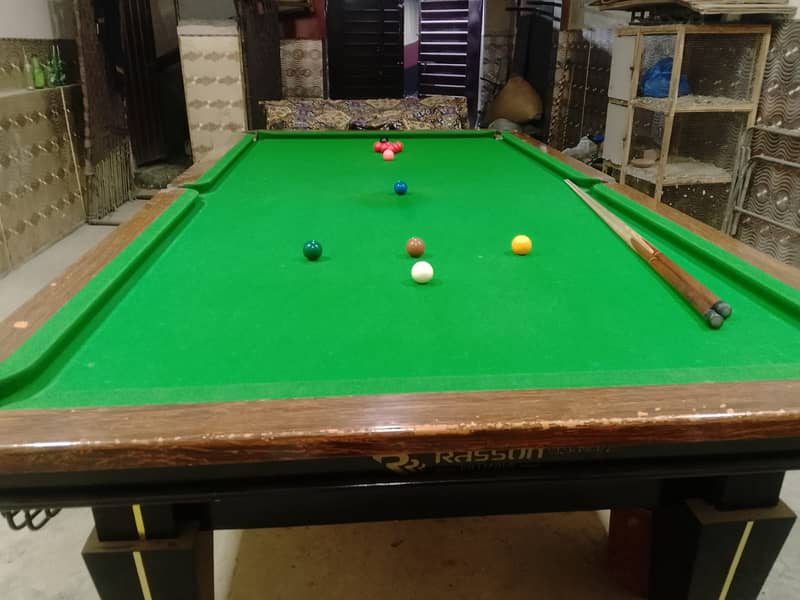 Snooker table well condition bataway wali game 3