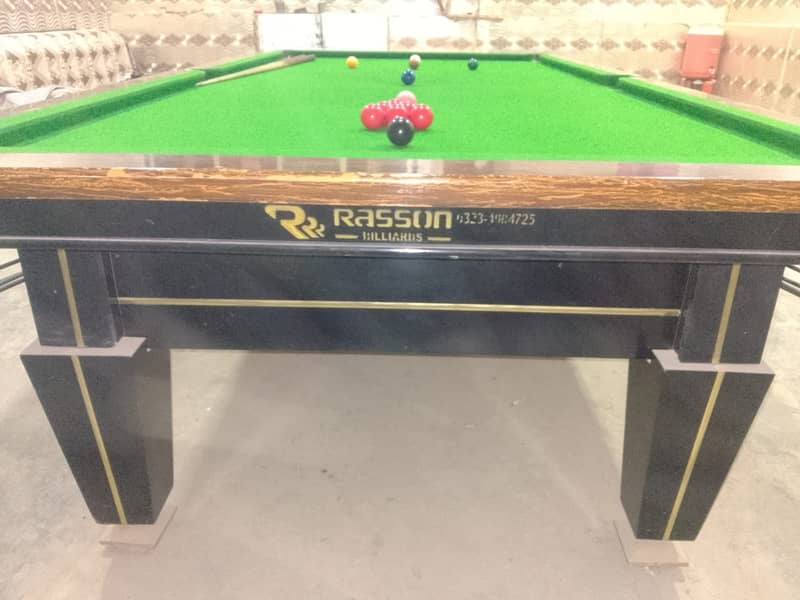 Snooker table well condition bataway wali game 8