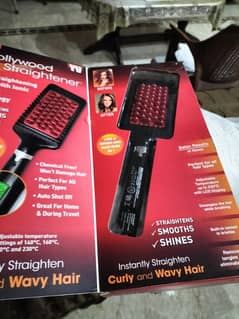 hair straightening brush