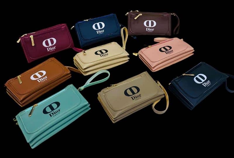 4 zipper luxury wallet for women 3