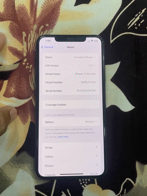 Iphone 11 Pro Max 64gb PTA Approved 9