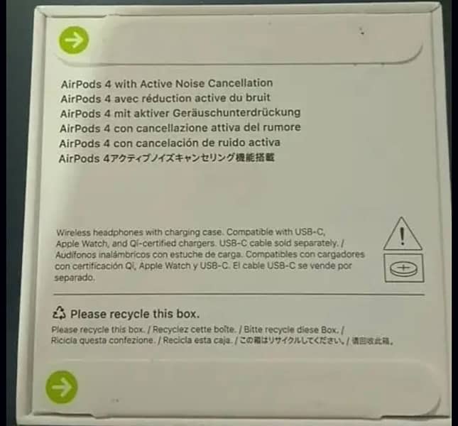 Apple air pods 4 ANC brought from USA 1