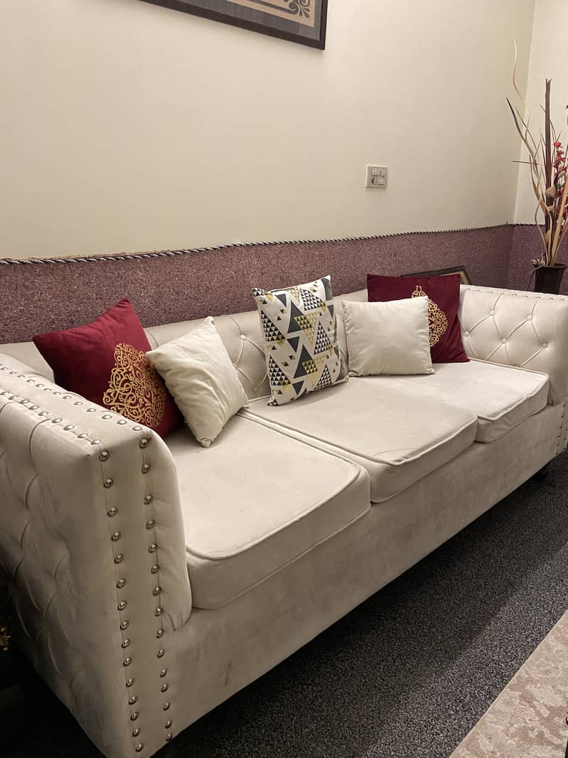 Luxury 10 seater sofa set in Excellent condition 3