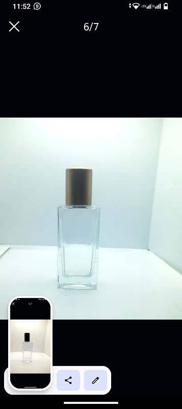 Fancy & Simple Glass Bottle Over All available 11