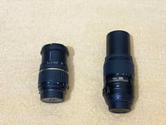 Nikon Af-S 55-300mm VR and 17-50mm f2.8 Tamron Lens For Nikon Cameras.