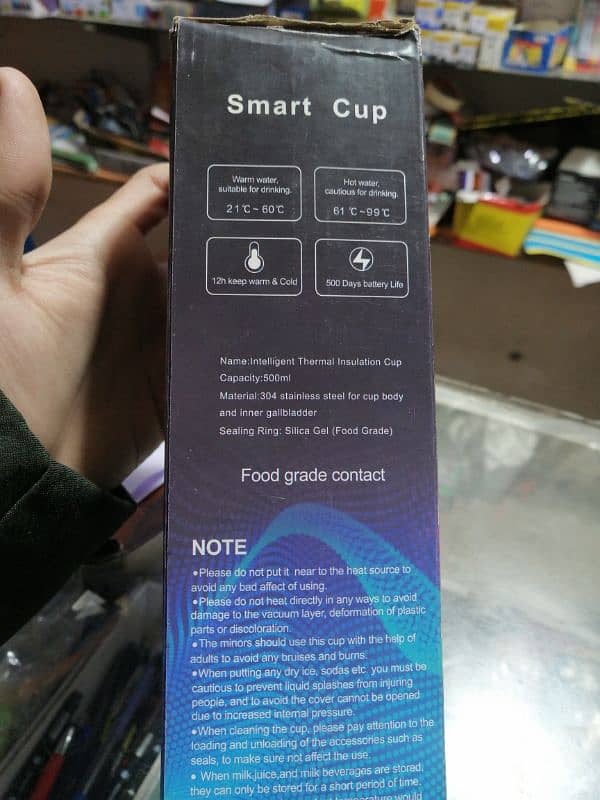 Smart Cup Led Temperature Display 3