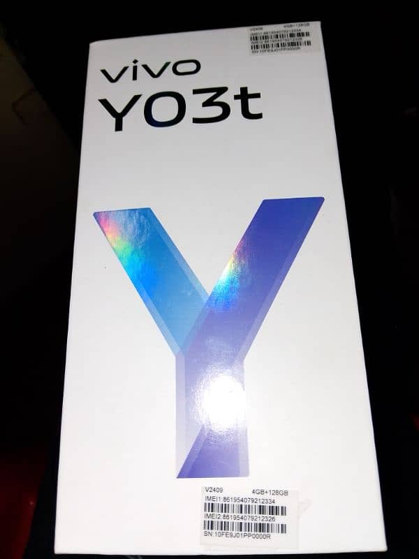 Vivo Y03T 8Gb Ram/ 128Gb Rom 10/10 condition 0