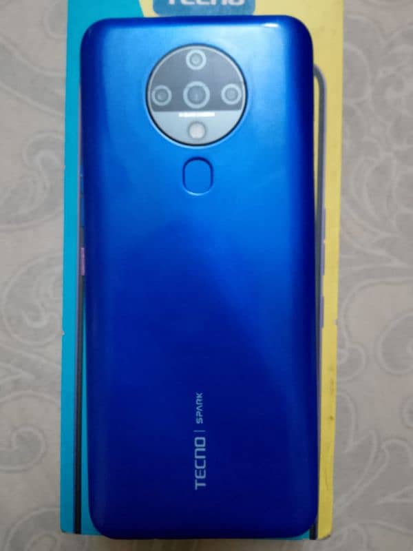 Tecno spark 6 with box 1