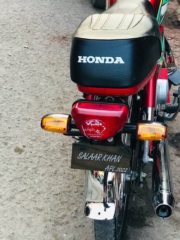 Honda CD 70 Applied For 4