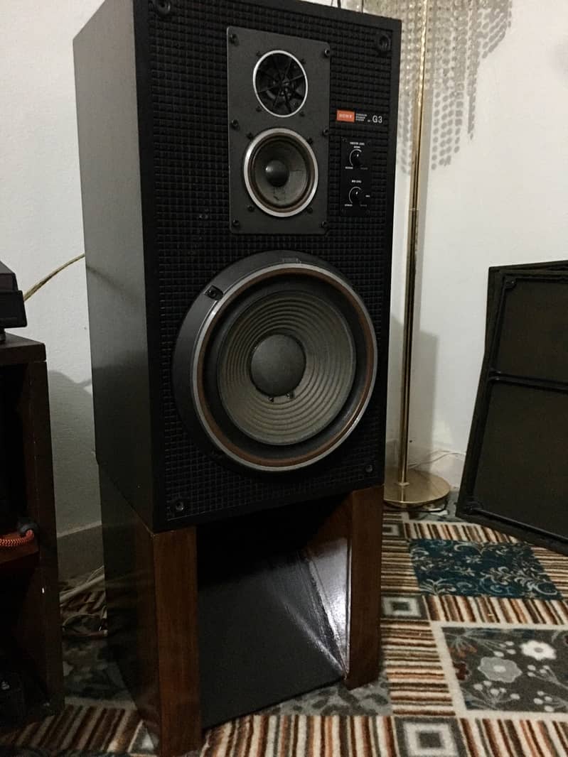 Sony SS-G3, 10 inch three way audiophile grade speakers 3