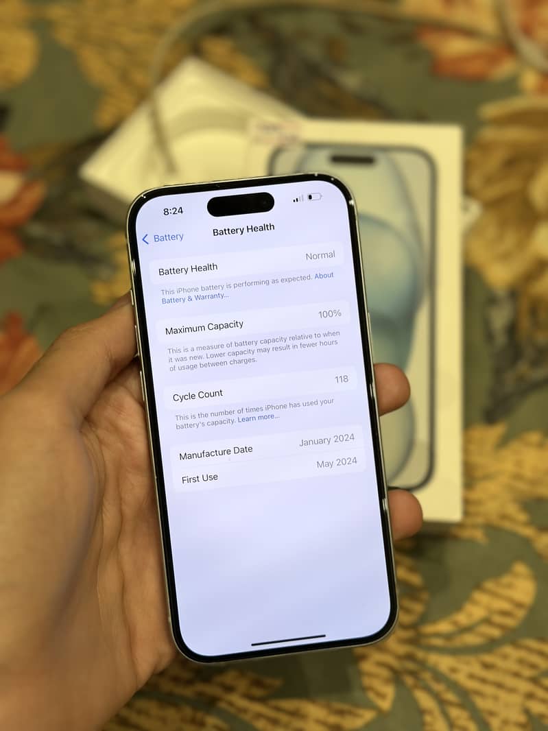 iPhone 15 128gb HK 10/10 Non-PTA Blue 3