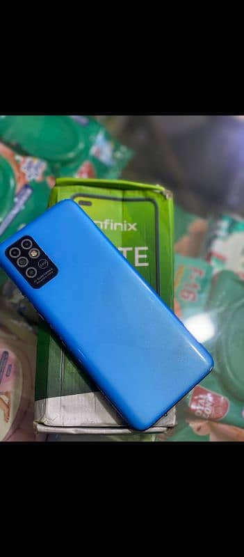 Infinix note8 6/128 box available 0