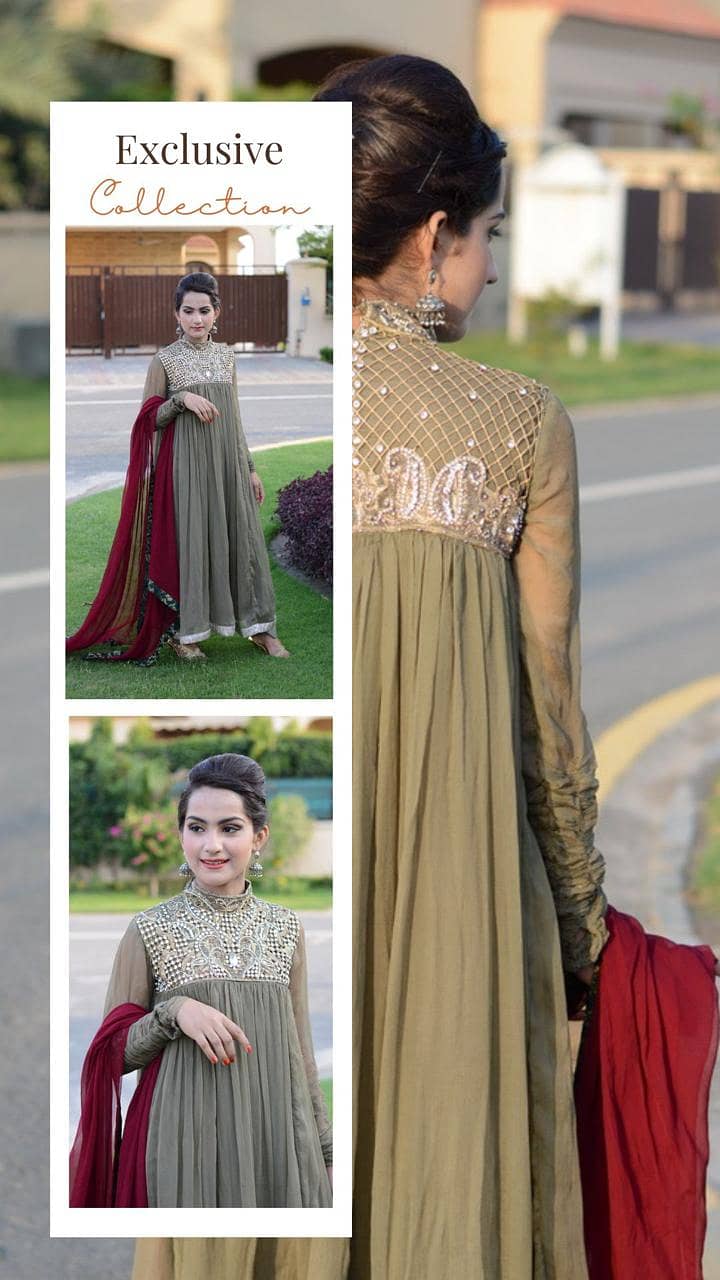 Bridal Party Wear Lehenga Maxi All wedding Dress Makers in lahore 5