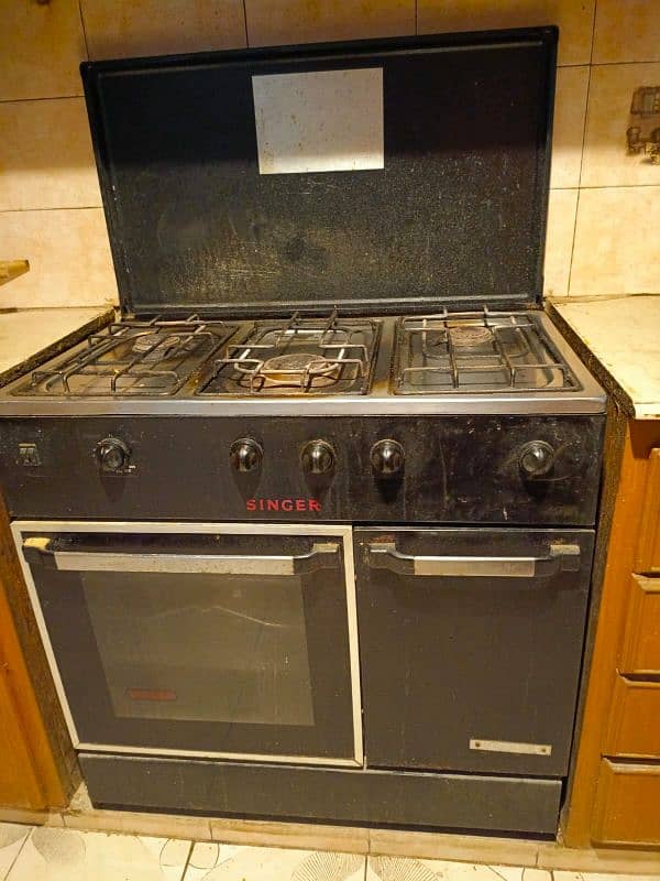 Singer 03 Burner Cooking Range with Oven 3