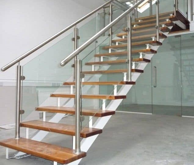 Stairs Steel Railing | Foot Railing | Steel work | Welding 2