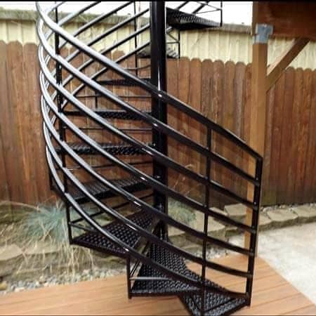 Stairs Steel Railing | Foot Railing | Steel work | Welding 16