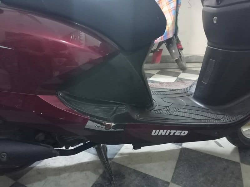 United scooty 100cc urgent for sale 1