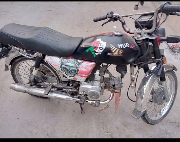 urgent sale 70 cc Honda cd 2