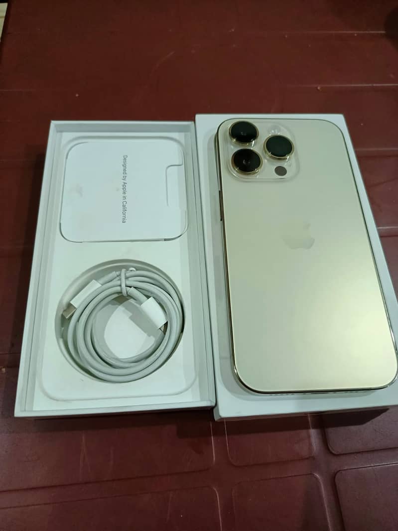 I phone 14 pro 1TB just box open 2