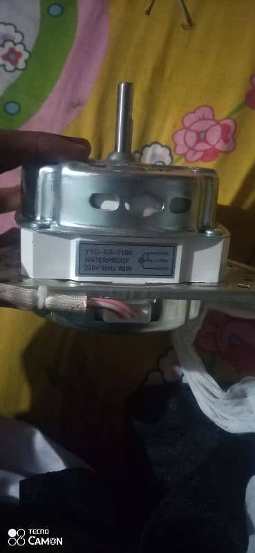 spinner motor for sale bilkul new ha no used 2