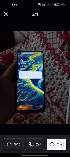 OPPO A76 memory 6/128 official PTA approved