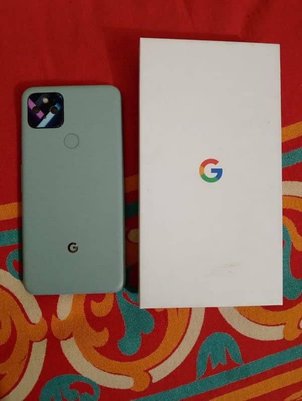 Google pixel 5 with box 1