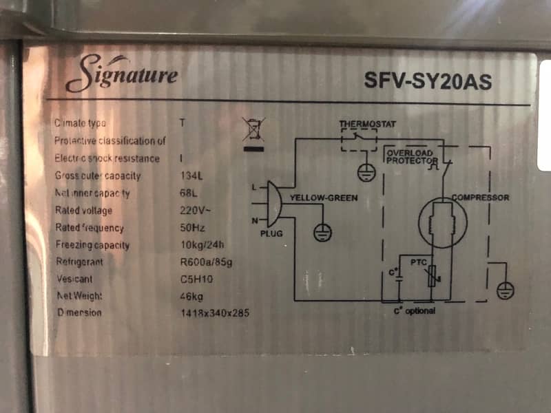 Signature Deep Freezer 7