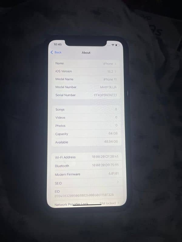 iphone 11 (64) GB 2