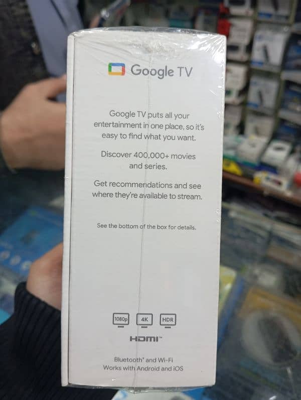 Google chrome cast 4k brand new 2