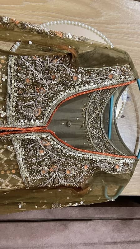 Mehndi Bridal Dress 5