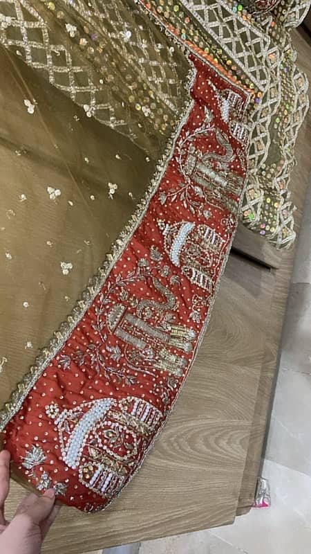 Mehndi Bridal Dress 6