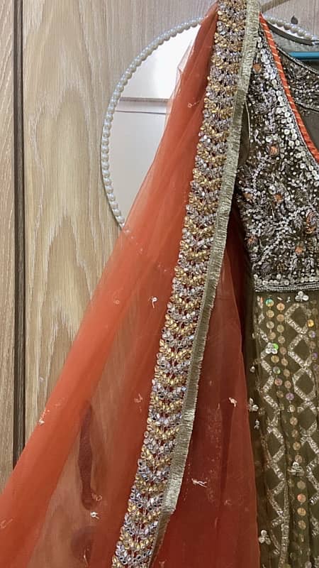 Mehndi Bridal Dress 1