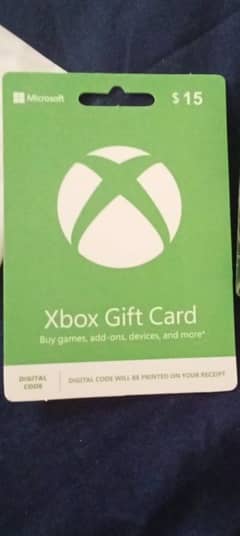 xbox  gift card