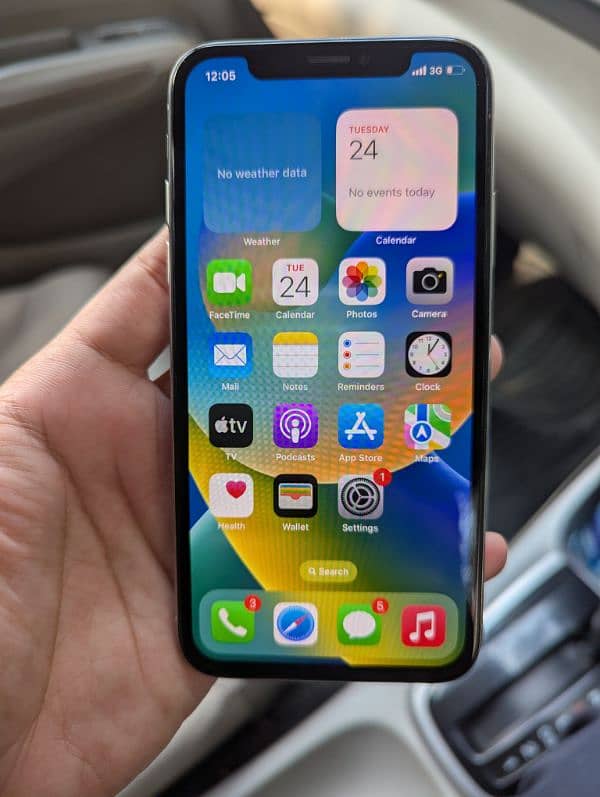 iphone X 256GB Official PTA Approved White 6