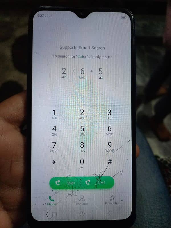 oppo a5s 3gb 32gb all okay only touch creck 4