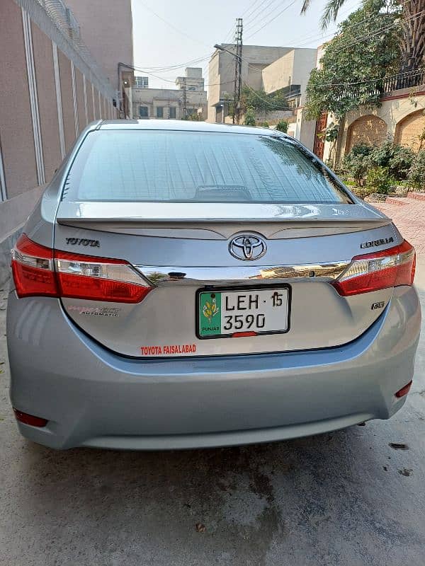 Toyota Corolla GLI automatic 2015 bumper to bumper original car 0